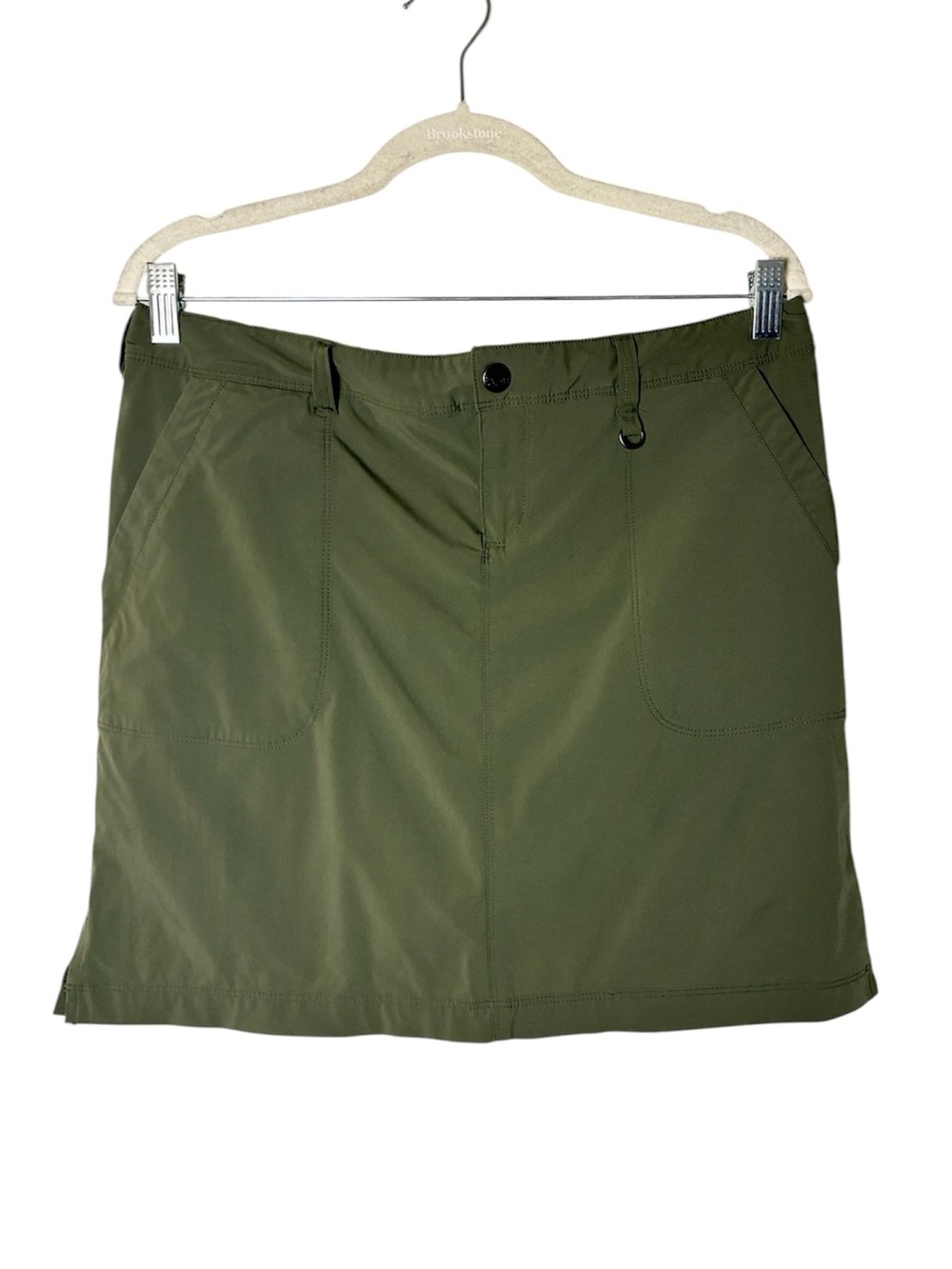 REI Olive Green Outdoor Hiking Skirt Short Skort
